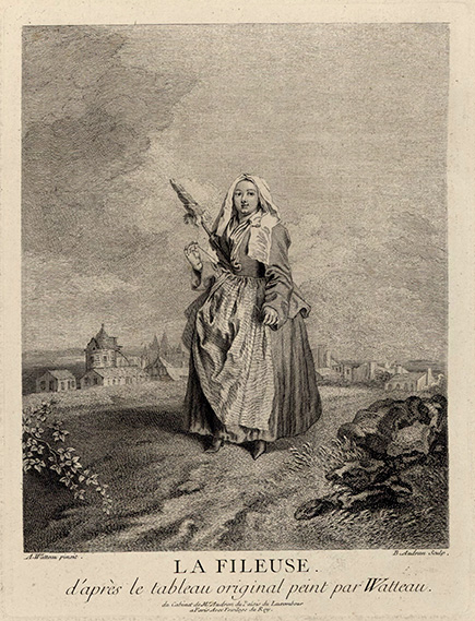 Accordee de Village Engraving